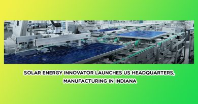 Solar Energy Innovator Launches US Headquarters, Manufacturing in Indiana