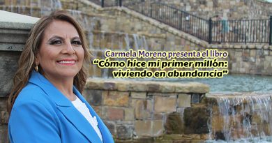 Carmela Moreno presenta el libro “Cómo hice mi primer millón: viviendoen abundancia”