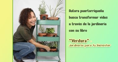 Autora puertorriqueña busca transformar vidas a través de la jardinería con su libro “¡Verdura! – Jardinería para tu bienestar”