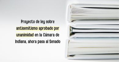 Proyecto de ley sobre antisemitismo aprobado por unanimidad en la Cámara de Indiana, ahora pasa al Senado