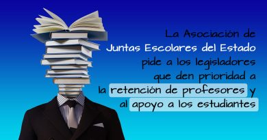 La Asociación de Juntas Escolares del Estado pide a los legisladores que den prioridad a la retención de profesores y al apoyo a los estudiantes