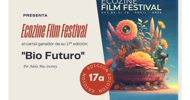 Presenta Ecozine Film Festival el cartel ganador de su 17ª edición: "Bio Futuro"