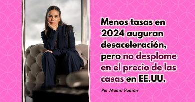 Menos tasas en 2024 auguran desaceleración, pero no desplome en el precio de las casas en EE.UU.
