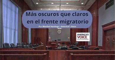 Más oscuros que claros en el frente migratorio