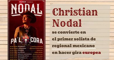 Christian Nodal se convierte en el primer solista de regional mexicano en hacer gira europea