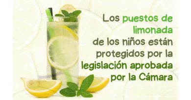 Los puestos de limonada de los niños están protegidos por la legislación aprobada por la Cámara