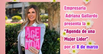 Empresaria Adriana Gallardo presenta la “Agenda de una Mujer Líder” por el 8 de marzo