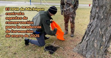 El DNR de Michigan contrata agentes de conservación para la academia de formación de enero de 2025
