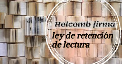 Holcomb firma ley de retención de lectura