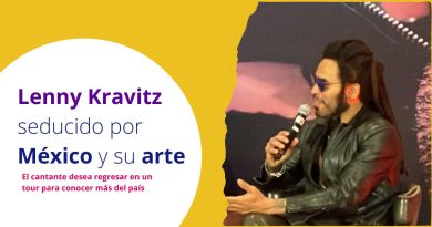 Lenny Kravitz seducido por México y su arte