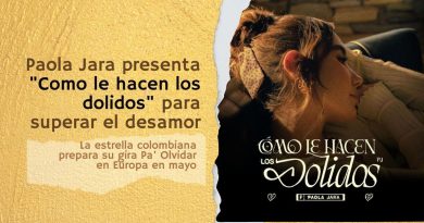 Paola Jara presenta "Como le hacen los dolidos" para superar el desamor