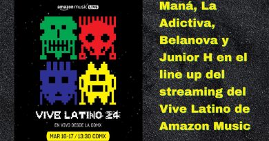 Maná, La Adictiva, Belanova y Junior H en el line up del streaming del Vive Latino de Amazon Music