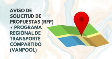 AVISO DE SOLICITUD DE PROPUESTAS (RFP) • PROGRAMA REGIONAL DE TRANSPORTE COMPARTIDO (VANPOOL)