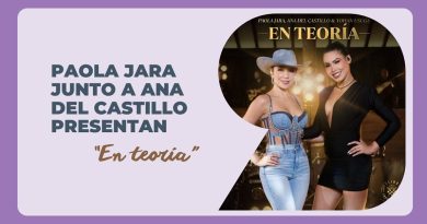 Paola Jara junto a Ana del Castillo presentan “En teoría”