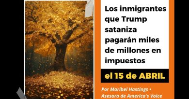 Los inmigrantes que Trump sataniza pagarán miles de millones en impuestos el 15 de abril 