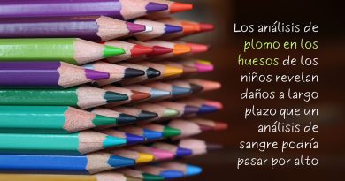 Los análisis de plomo en los huesos de los niños revelan daños a largo plazo que un análisis de sangre podría pasar por alto