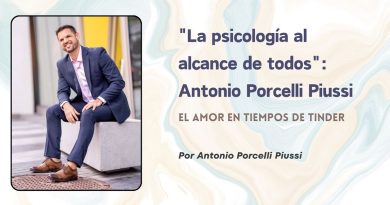 "La psicología al alcance de todos": Antonio Porcelli Piussi