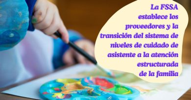 La FSSA establece los proveedores y la transición del sistema de niveles de cuidado de asistente a la atención estructurada de la familia