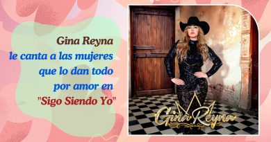 Gina Reyna le canta a las mujeres que lo dan todo por amor en "Sigo Siendo Yo"