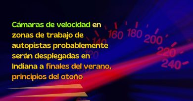 Cámaras de velocidad en zonas de trabajo de autopistas probablemente serán desplegadas en Indiana a finales del verano, principios del otoño