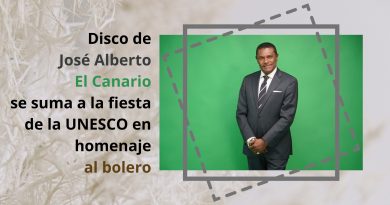 Disco de José Alberto El Canario se suma a la fiesta de la UNESCO en homenaje al bolero
