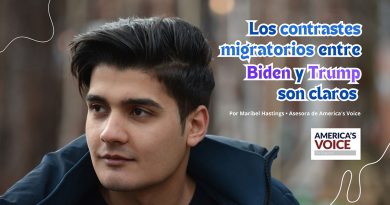 Los contrastes migratorios entre Biden y Trump son claros 