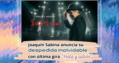 Joaquín Sabina anuncia su despedida inolvidable con última gira "Hola y adiós"