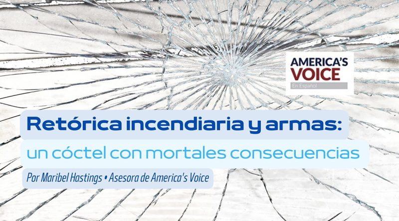 Retórica incendiaria y armas: un cóctel con mortales consecuencias