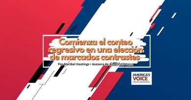 Comienza el conteo regresivo en una elección de marcados contrastes