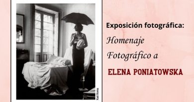 Exposición fotográfica: Homenaje Fotográfico a Elena Poniatowska