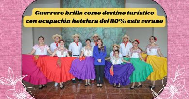 Guerrero brilla como destino turístico con ocupación hotelera del 80% este verano