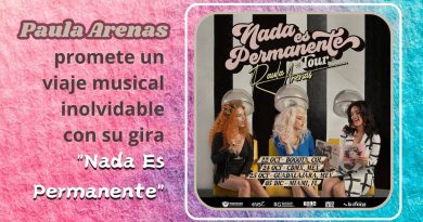 Paula Arenas promete un viaje musical inolvidable con su gira "Nada Es Permanente"
