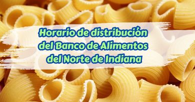 Horario de distribución del Banco de Alimentos del Norte de Indiana