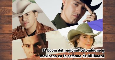 El boom del regional colombiano y mexicano en la semana de Billboard