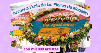 Arranca Feria de las Flores de Medellin con mil 800 artistas