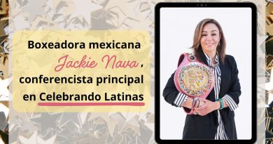 Boxeadora mexicana Jackie Nava, conferencista principal en Celebrando Latinas