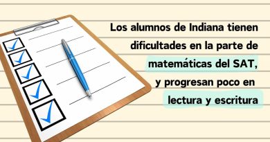 Los alumnos de Indiana tienen dificultades en la parte de matemáticas del SAT, y progresan poco en lectura y escritura
