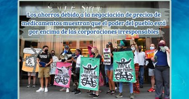 Los ahorros debido a la negociación de precios de medicamentos muestran que el poder del pueblo está por encima de las corporaciones irresponsables