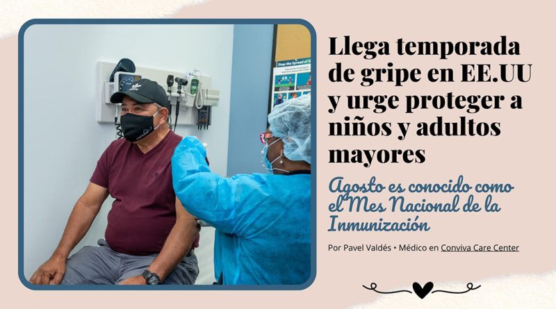 Llega temporada de gripe en EE.UU y urge proteger a niños y adultos mayores