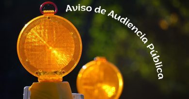 Aviso de Audiencia Pública