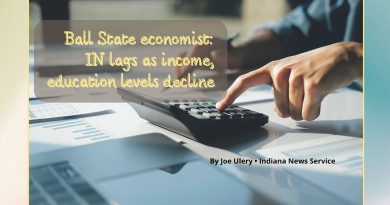 Ball State economist: IN lags as income, education levels decline