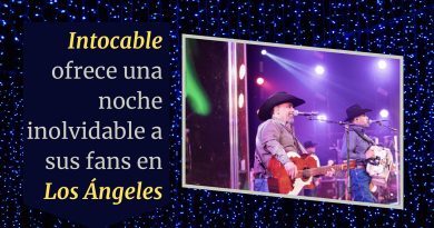 Intocable ofrece una noche inolvidable a sus fans en Los Ángeles