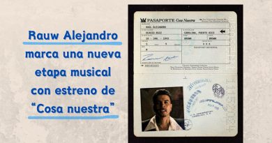 Rauw Alejandro marca una nueva etapa musical con estreno de “Cosa nuestra”