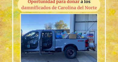 Oportunidad para donar a los damnificados de Carolina del Norte