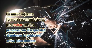 Un nuevo informe formula recomendaciones para evitar que las personas con discapacidad abandonen la población activa laboralmente