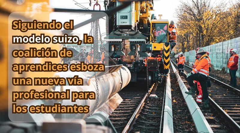 Siguiendo el modelo suizo, la coalición de aprendices esboza una nueva vía profesional para los estudiantes