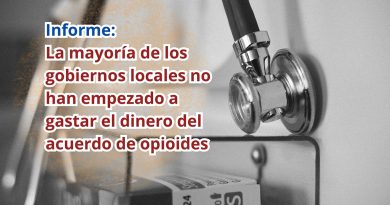 Informe: La mayoría de los gobiernos locales no han empezado a gastar el dinero del acuerdo de opioides