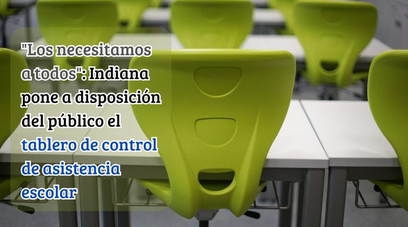 "Los necesitamos a todos": Indiana pone a disposición del público el tablero de control de asistencia escolar