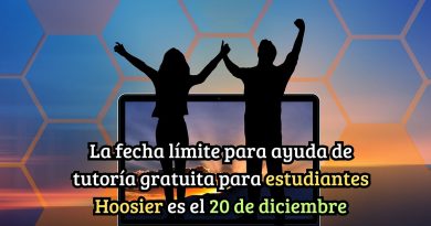 La fecha límite para ayuda de tutoría gratuita para estudiantes Hoosier es el 20 de diciembre