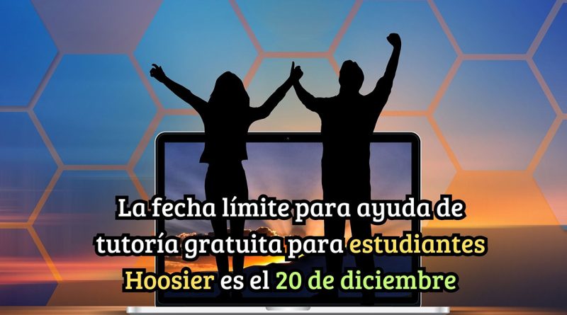 La fecha límite para ayuda de tutoría gratuita para estudiantes Hoosier es el 20 de diciembre